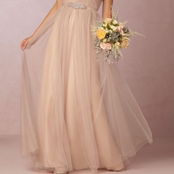 BHLDN Anthropologie Jenny Yoo Annabelle Dress - Picture 3 of 3